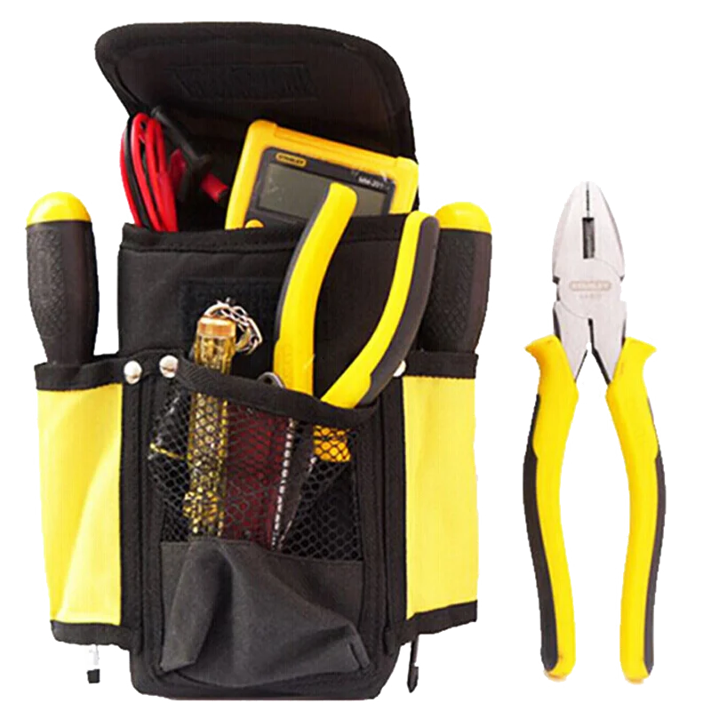 

Sturdy and durable electrician bag storage bag portable tool bag hardware fanny pack thickened