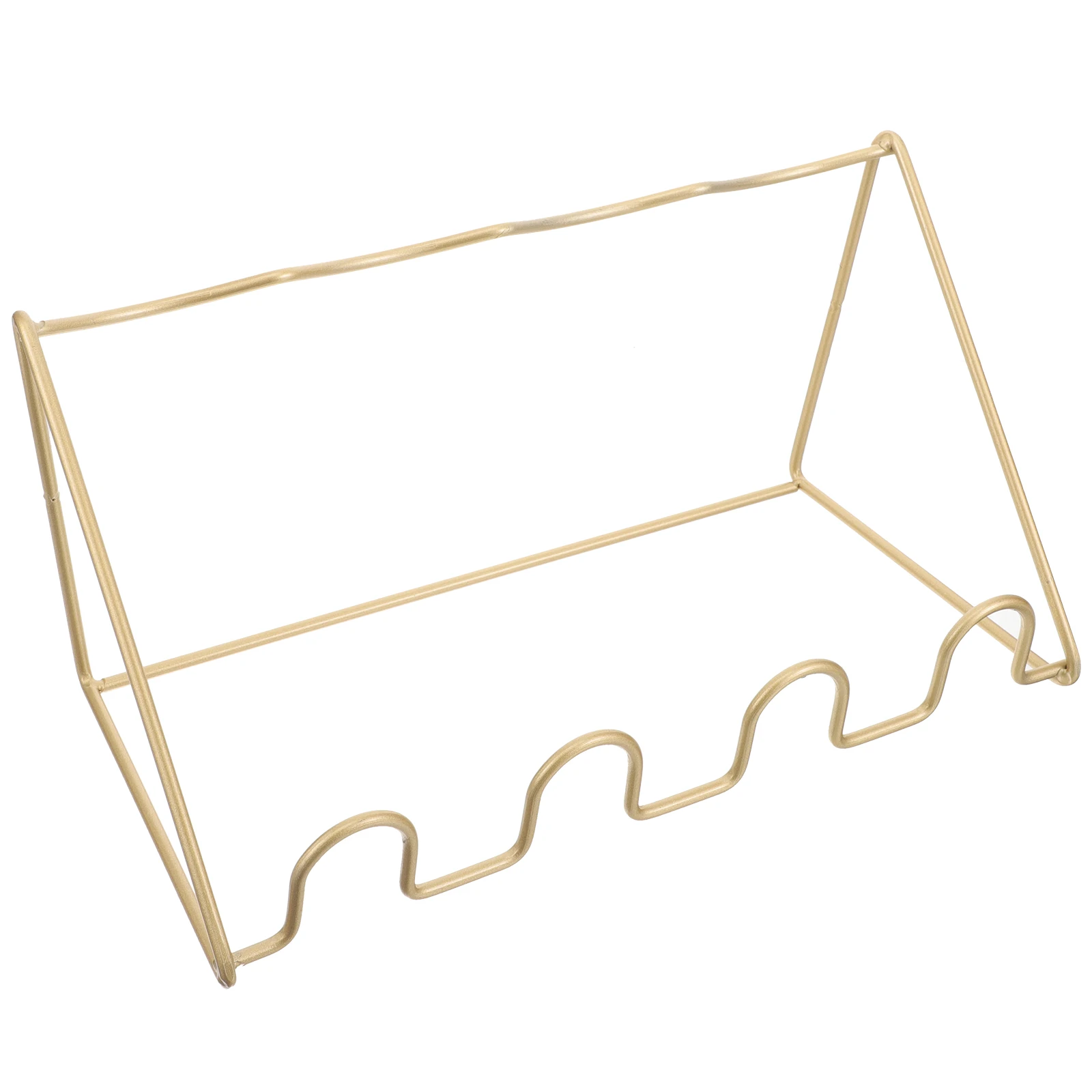 

4 Bottle Metal Sturdy Wear Resistant Free Slim Modern Bottle Shelf Home Small Rack Bar Decor Gift