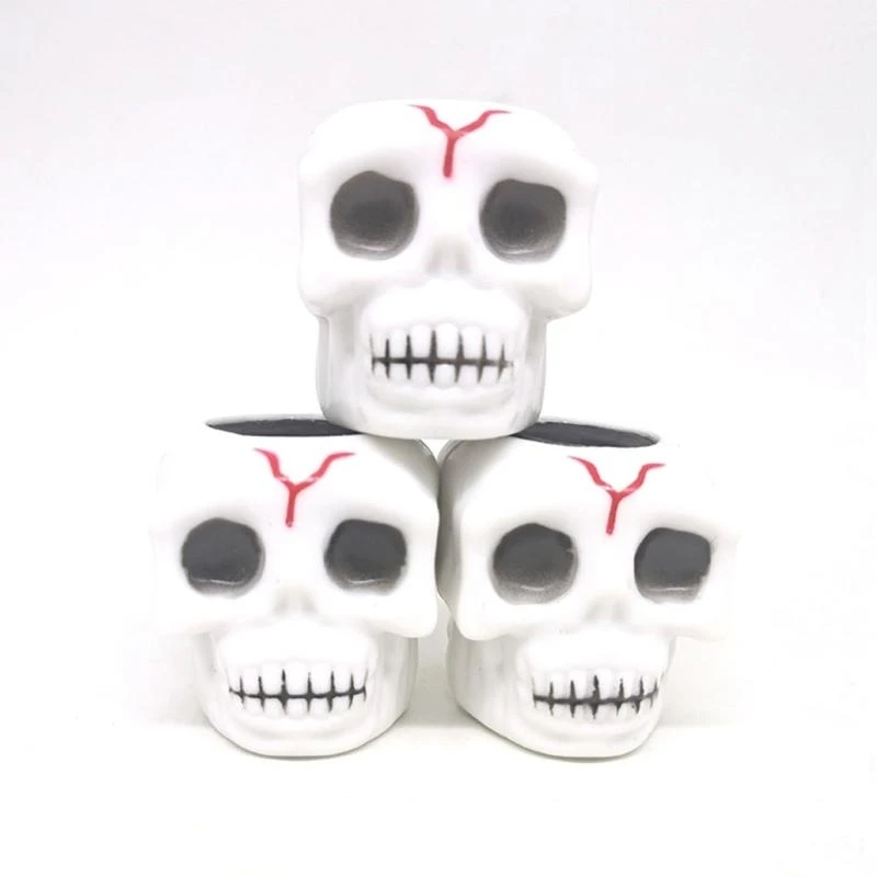 2’’ Halloween Stress Relief Bulk 16Pcs Decompression Toy TPR Squeeze for Pop Out Bat for ADD Autism Hand The 15UB