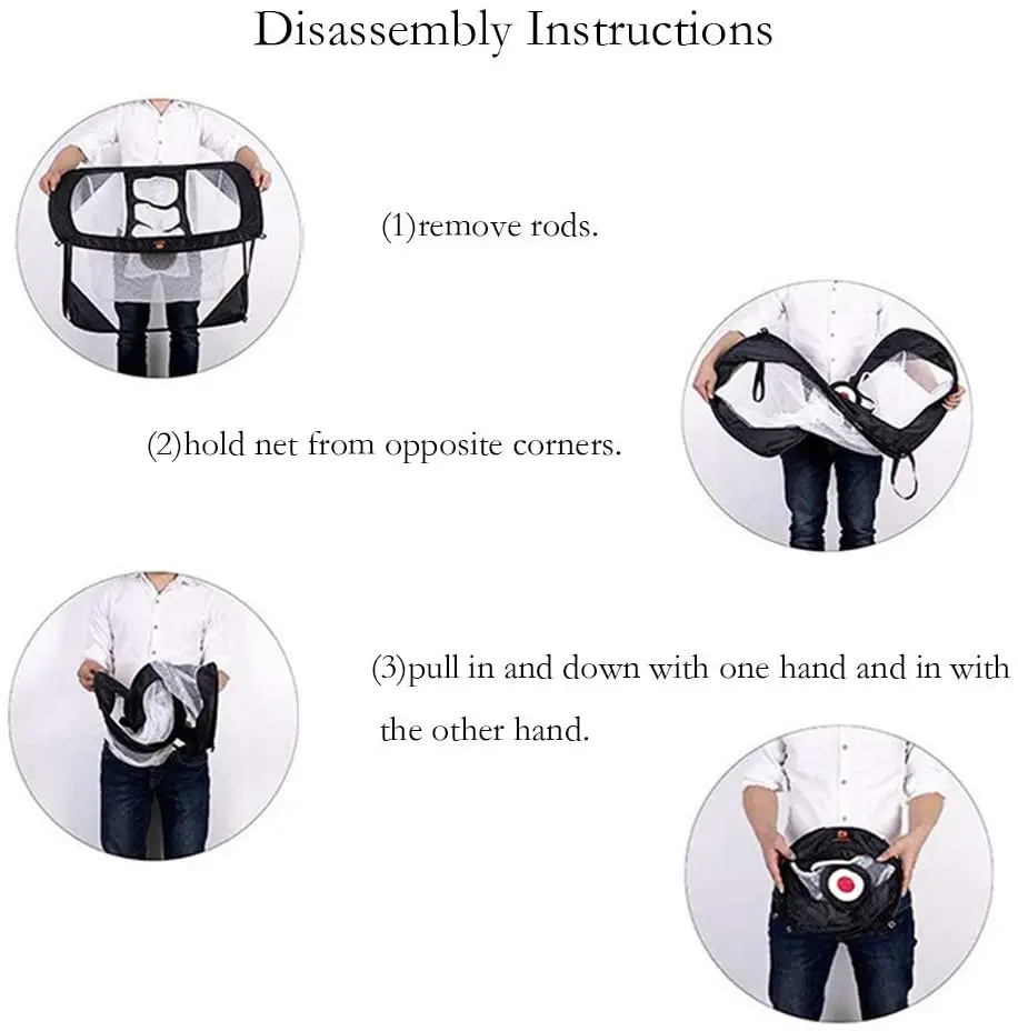 Indoor Outdoor Foldable Pop up Hitting Training Target Driving Practice Golf Chipping Net
