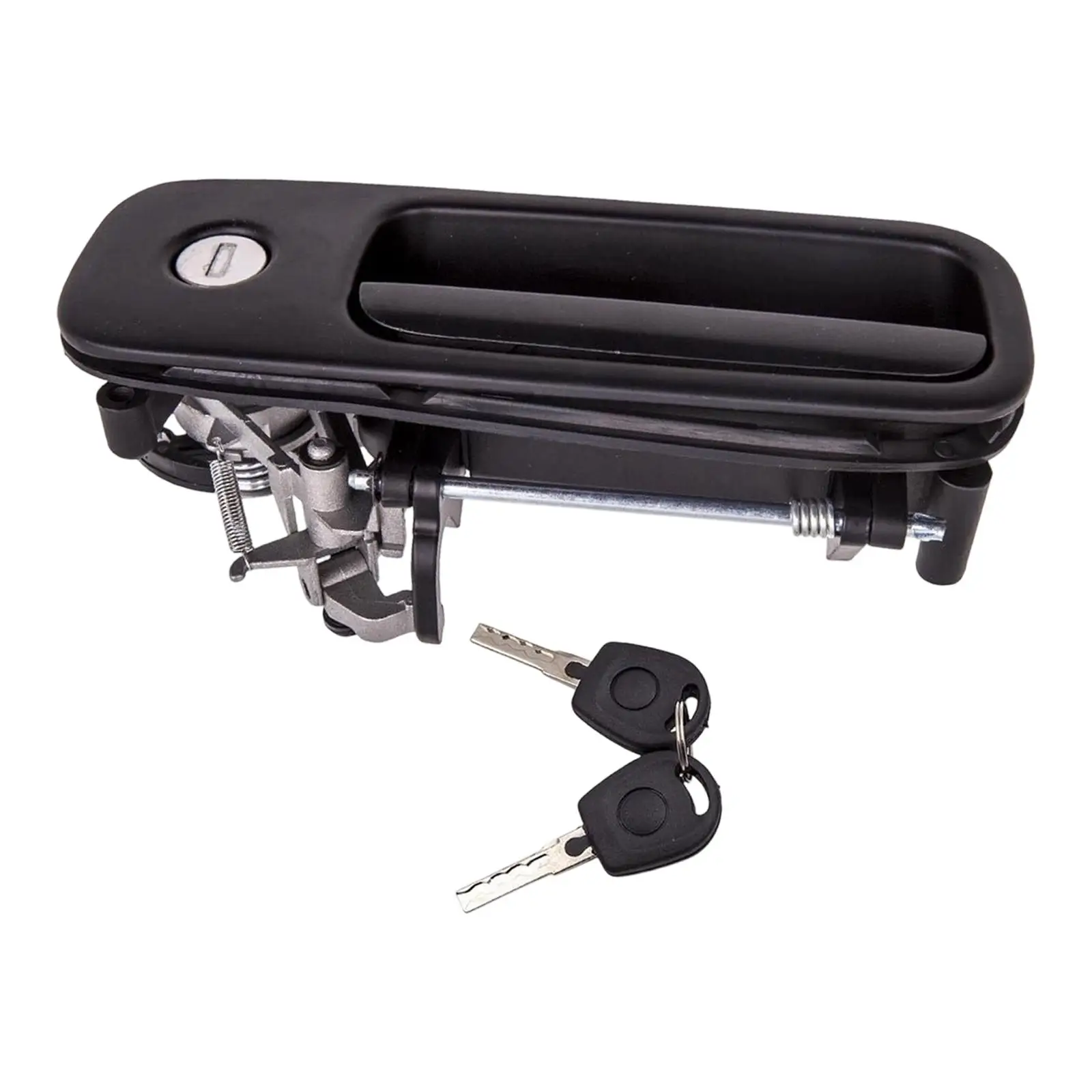 Alça de liberação do abridor de porta traseira 1j6827565b acessórios pretos para vw transporter 03-20 acessório de substituição profissional