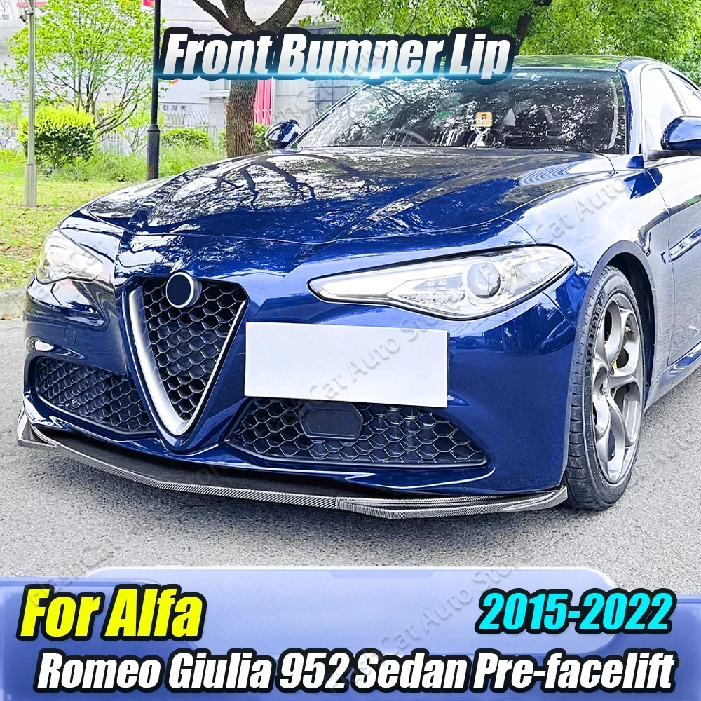 

Для Giulia 952, диффузор, спойлер, тюнинг, сплиттер, защита переднего бампера автомобиля, комплект кузова для Alfa Romeo Giulia 952 2015-2022