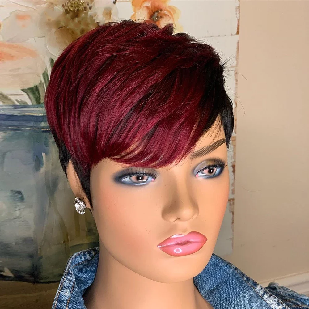 Pre Cut No Glue Wigs For Women