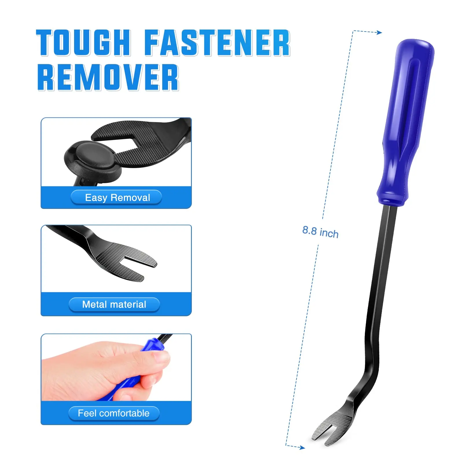 Analyste d\'outils de retrait de garniture de panneau de clip de porte automatique, navigation, démontage, plastique, conversion de balançoire