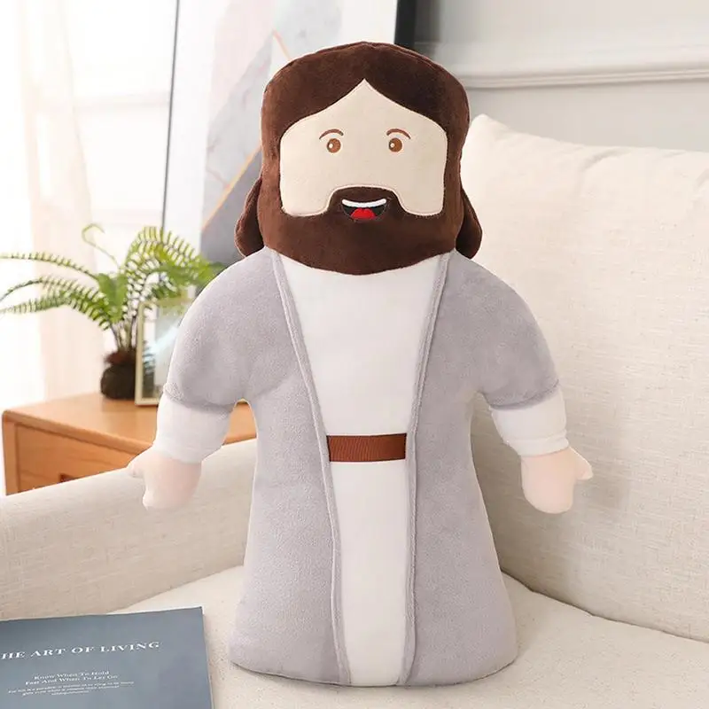 Jesus Plush Doll 19.7inch Jesus Stuffed Plush Doll Toys Religious Savior Jesus Stuffed Plush Plush Christ Religious Savior Jesus