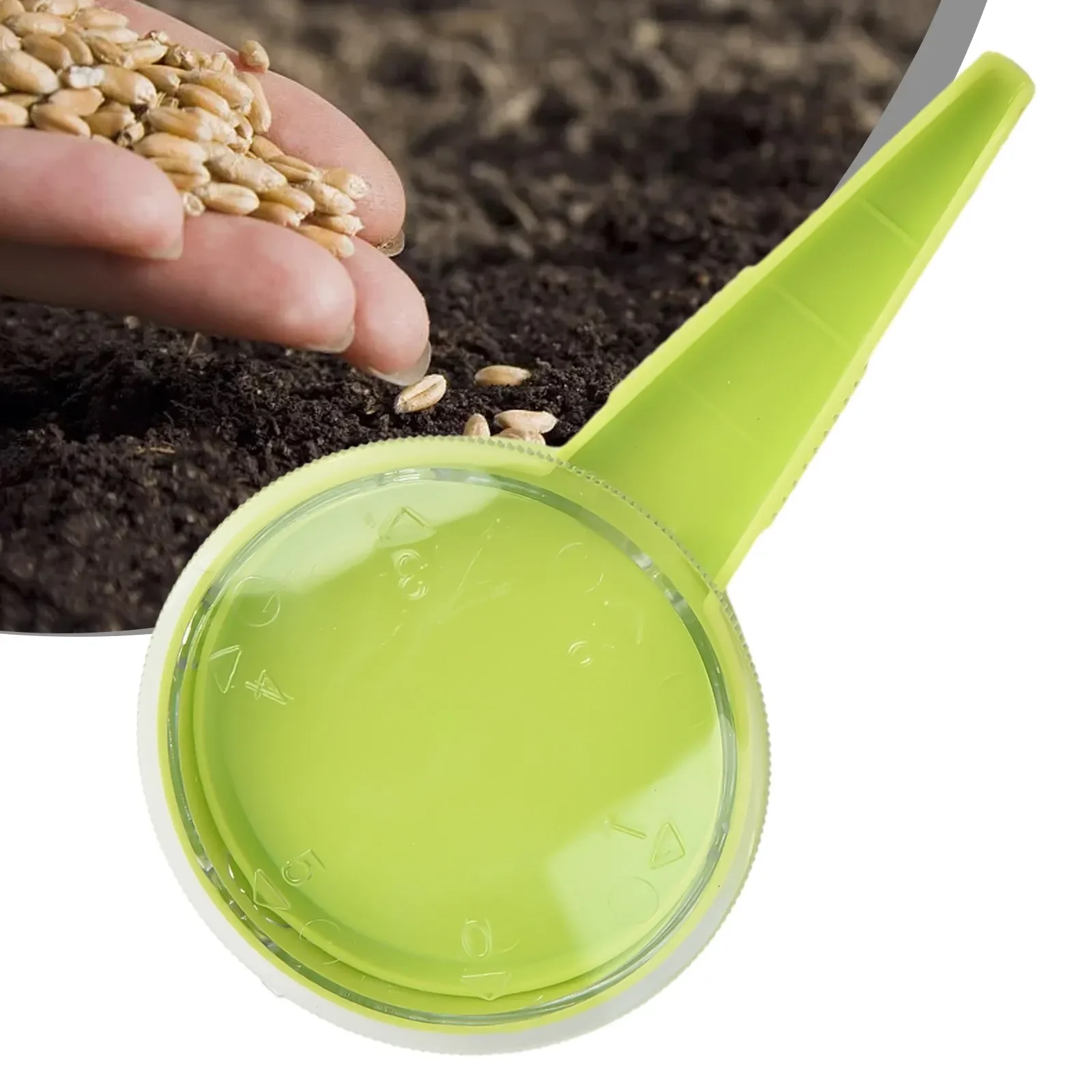 1PC Plant Seedes Sower 5 File Adjustable Planters Multifunctional Handheld Gardening Plants Sower Garden Planting Sowing Tool