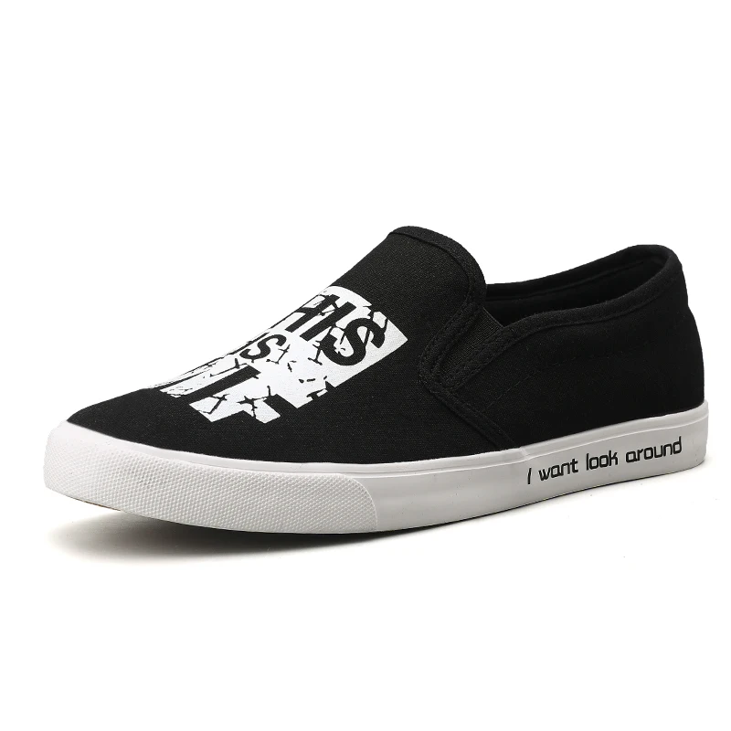 

Мужская обувь, новинка 2025, модная тканевая обувь в старом Пекине, парусиновая обувь цвета граффити, повседневные одноступенчатые кроссовки для вождения