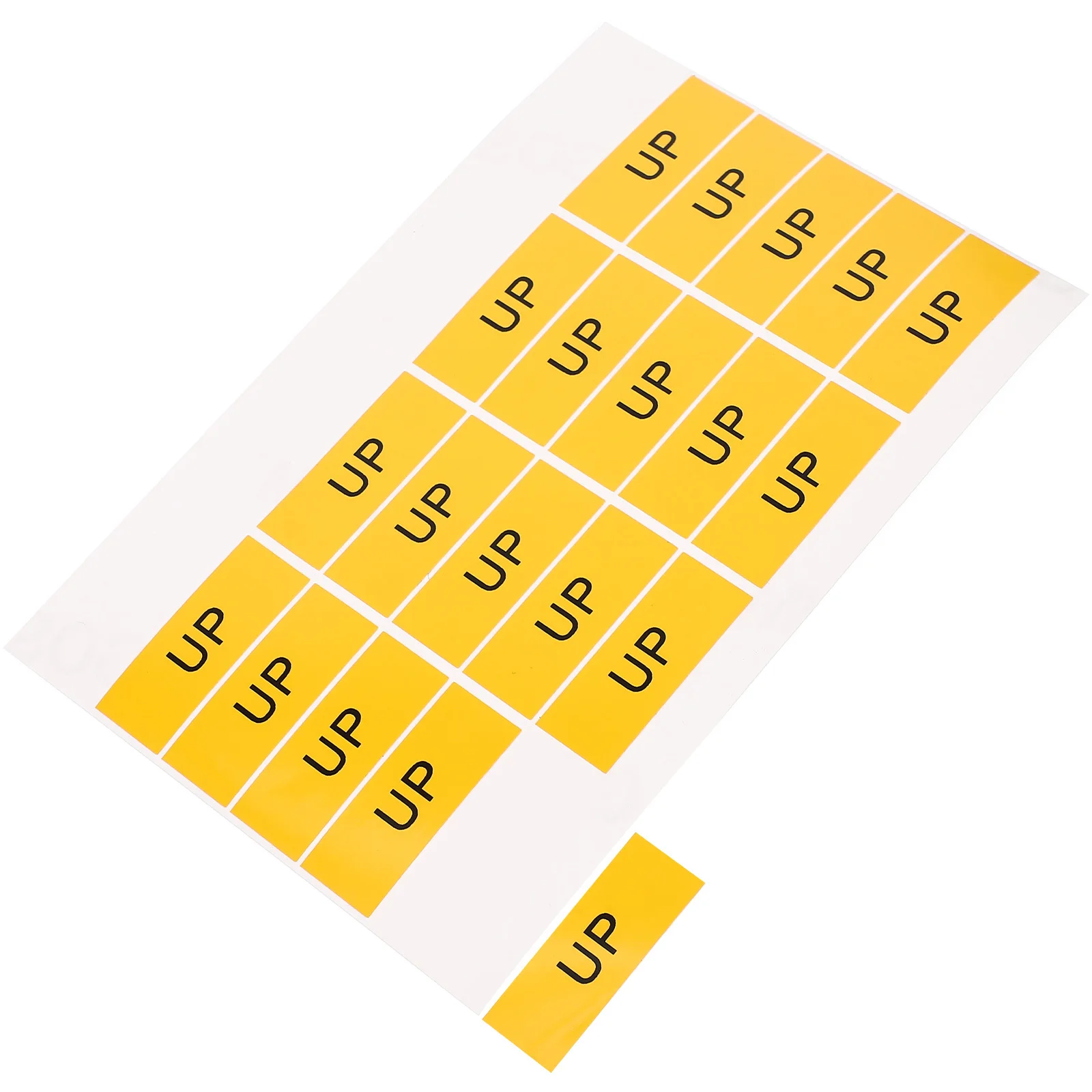 20 pezzi etichette adesive di avvertimento decalcomania adesiva in PVC per dispositivo macchina luce di sicurezza interruttore identificatore segnale di sicurezza stradale