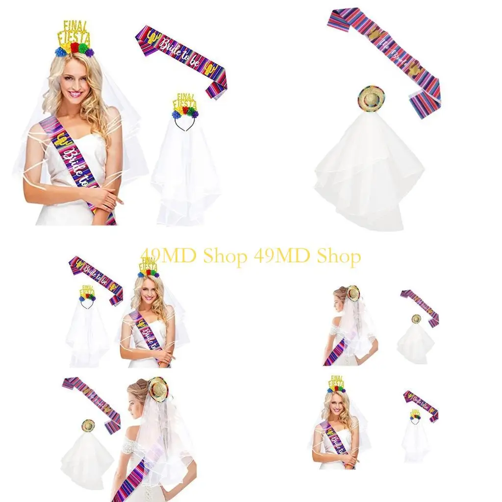 

49MD Прекрасная вуаль с невестой, чтобы быть сетчатой головной убор