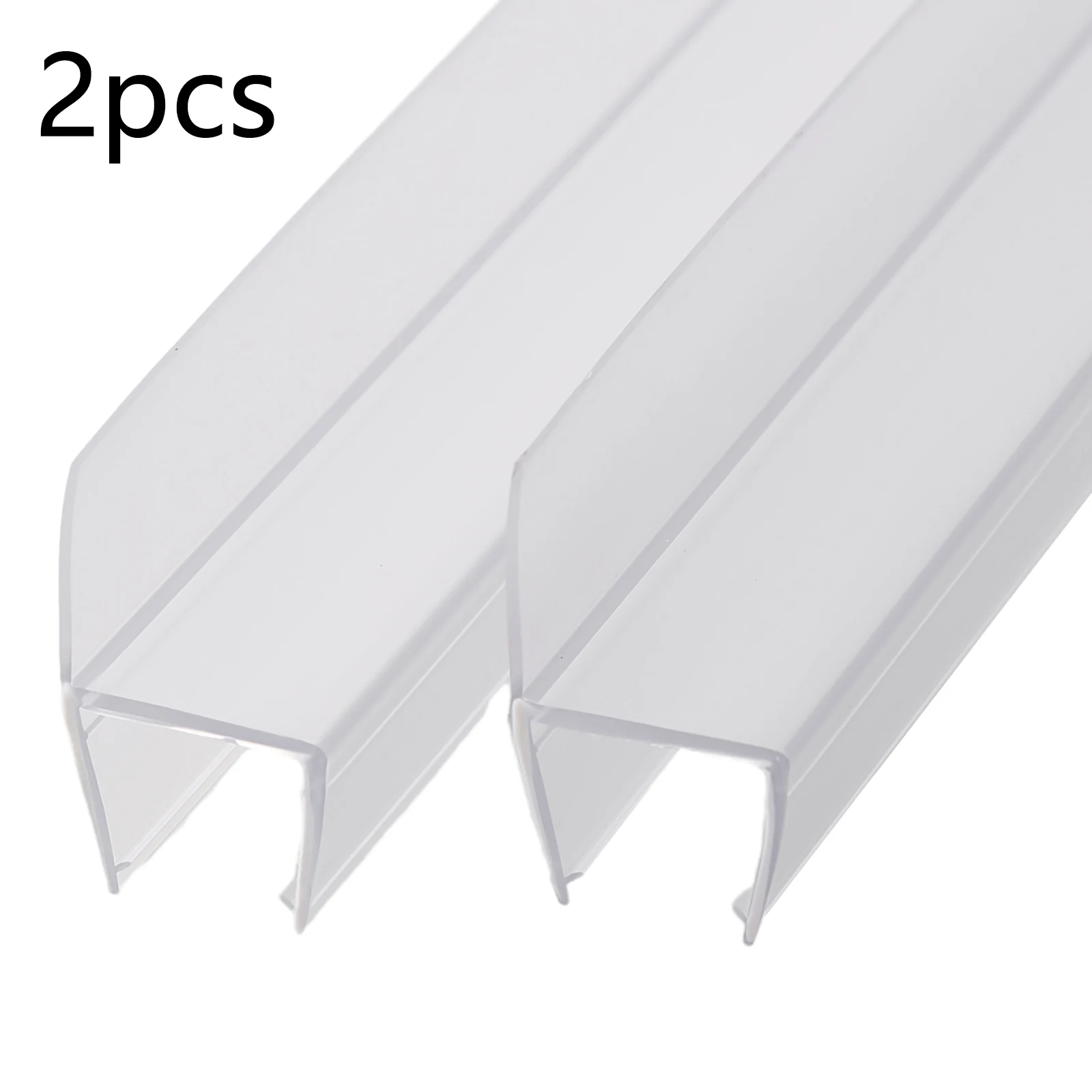 2 قطعة 50 سنتيمتر شاشة دش شريط عازل الباب بولي كلوريد الفينيل دش الباب السفلي الختم مع بالتنقيط تجريد ختم الاجتياح شرائط حجب المياه #5