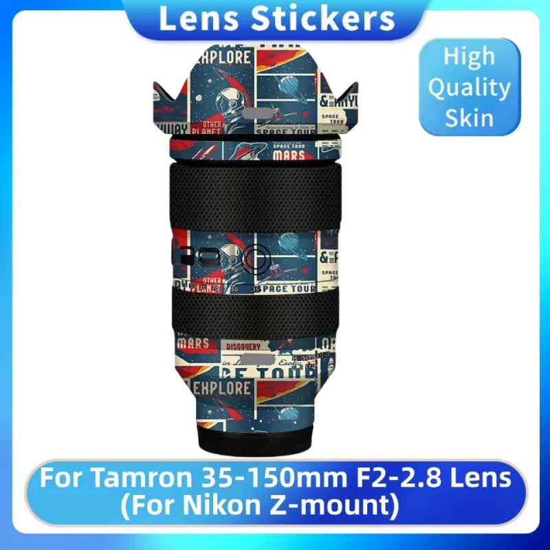 Для Tamron 35-150 мм Φ A058 для Nikon Z, наклейка для фотоаппарата, виниловая пленка 35-150 2-2,8 F/2-2,8 Di III VXD