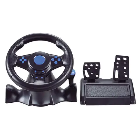 Racing Wheel & Pedals Dual Clutch Launch Control Steering Wheel With Manual Shifter for Switch/xbox One/360/PS4/PS2/PS3/PC