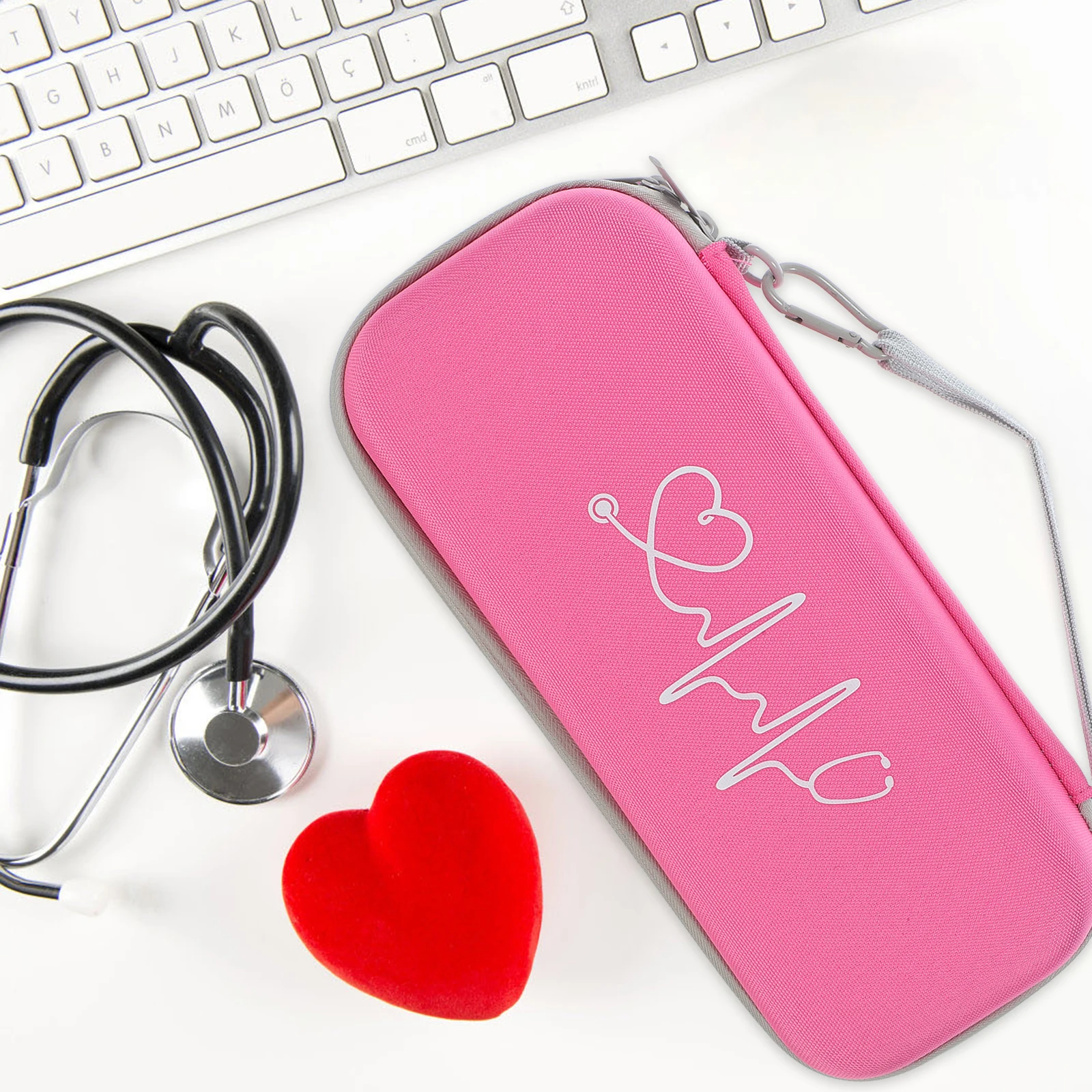 

Stethoscope Shockproof Wear-Resistant Protective Case Portable Lightweight Travel Holder Bag For Nurses Medical Supplies