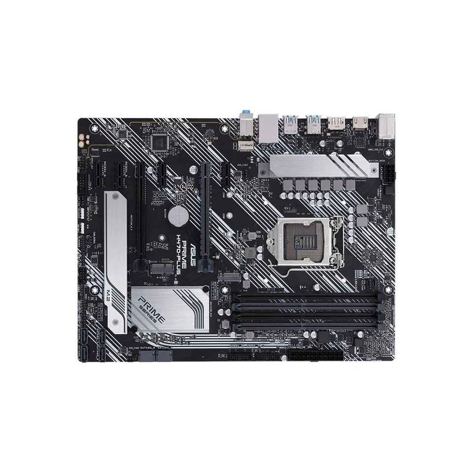 ASUS PRIME H470-PLUS LGA 1200 ATX Motherboard H470 CPU i9-10900K