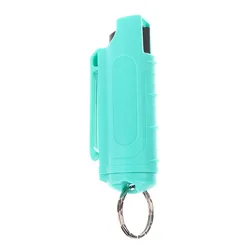 1Pcs 20ml Women Self Defense Pepper Spray Plastic Case Emergency Box Spray Shell with Key Ring Keychain Portable Defend Tool