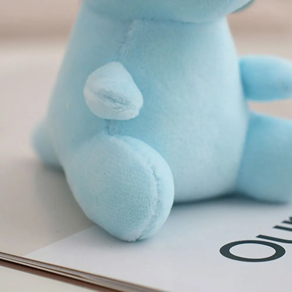 Nuovo portachiavi in peluche giocattolo dinosauro portachiavi in peluche carino mini ciondolo dinosauro bambola di peluche dinosauro morbido