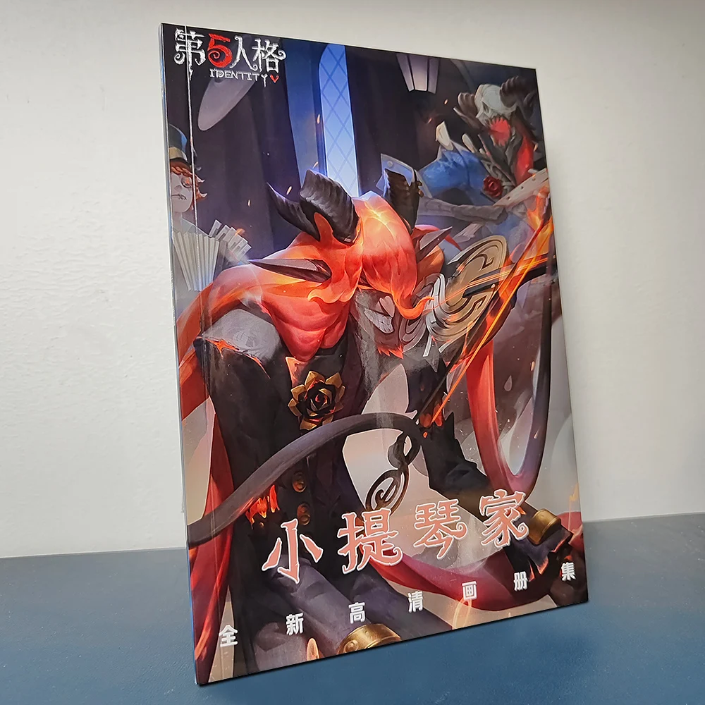 Identity V The Violinist Art Collection Book Illustrations Artwork Album Manhwa Comic Book Cartoon Characters Card Anime Badge
