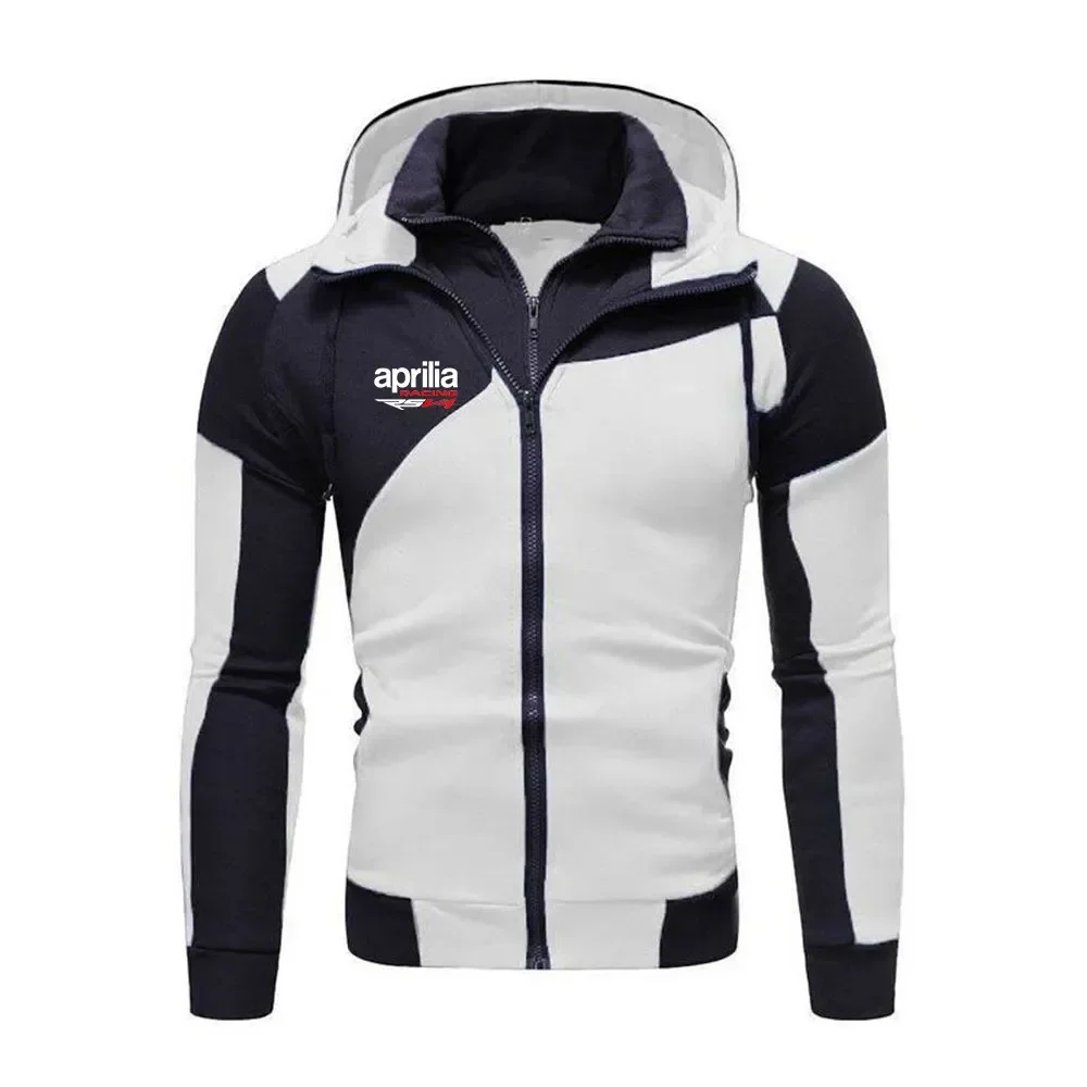 Aprilia Racing-Sweat à capuche en coton pour homme, sweat-shirt Harajuku, sweat à capuche Smile, veste zippée, vêtements pour homme, RSV4, printemps, automne, nouveau, 2023