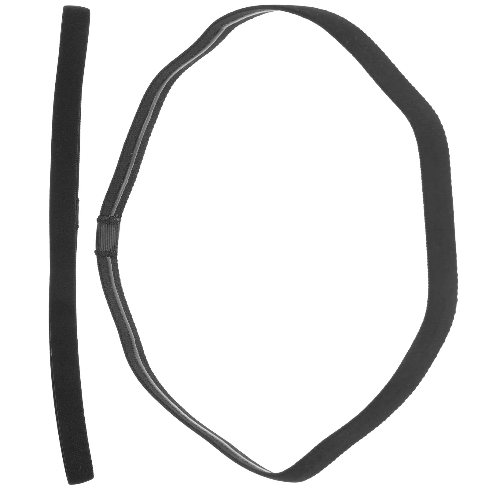 2 قطعة عصابات الرأس الرياضية المضادة للانزلاق العصابات المرنة تجريب العصابات الشعر للجنسين متعددة الوظائف اللياقة البدنية الملحقات