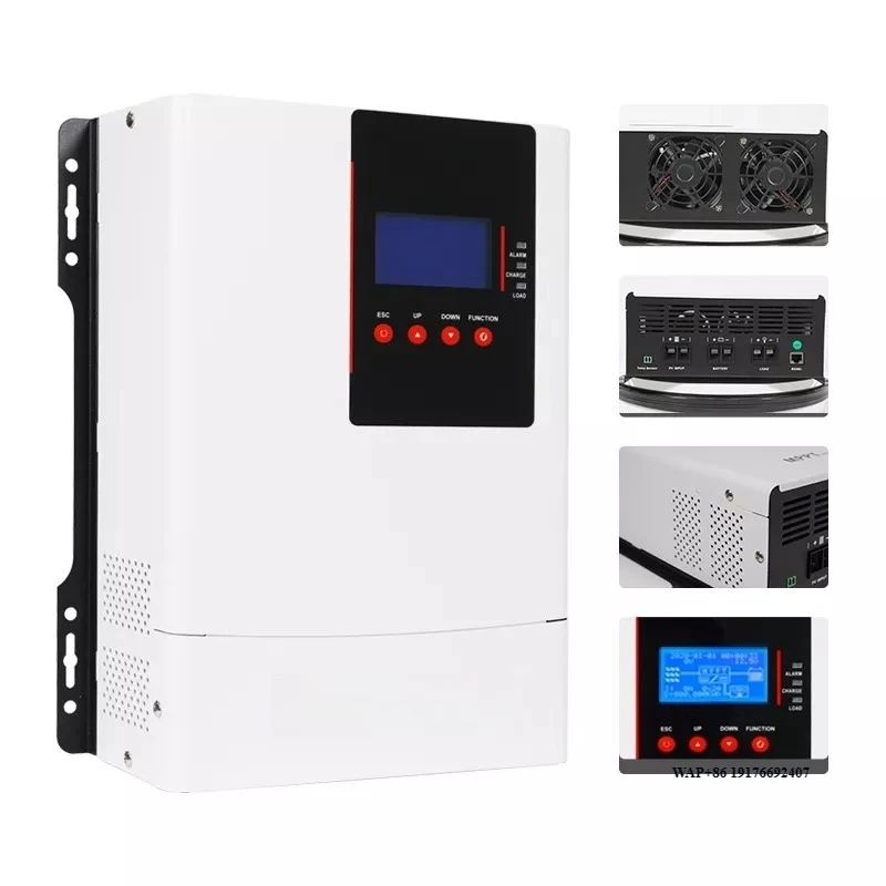 Hybrid Solar Charge Controller 12V/24V/36V/48V 80a Mppt Solar Charge Controller with Wifi