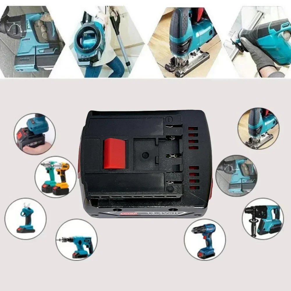 14.4V Power Tool Battery 4800mAh For Bosch Cordless Electric Drill Screwdriver BAT607, BAT607G, BAT614, BAT614G