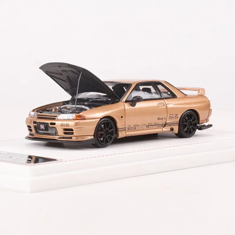 FH model 1/64 nissan Skyline GTR R32 Top Secre VR32 alloy car model decoration