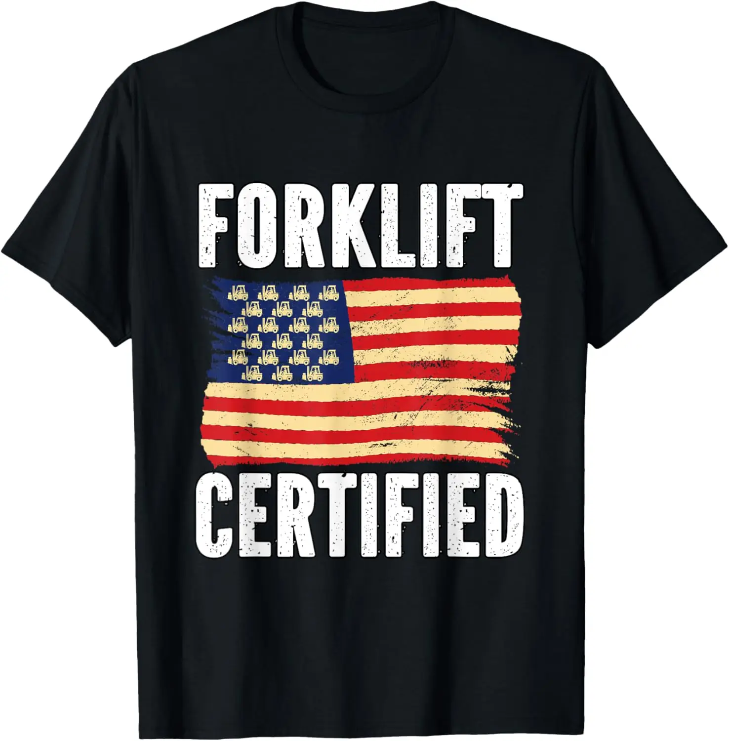 

Warehouse Forklift Certified T-Shirt