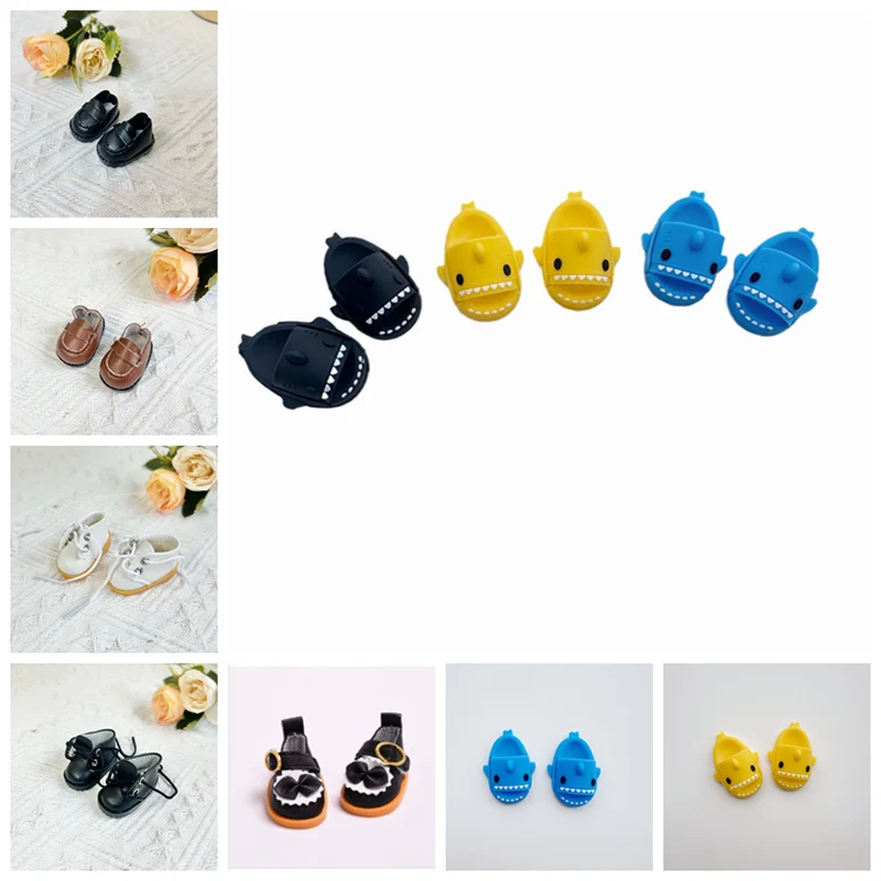 17cm Cute Mini Plush Doll'S Clothes Outfit Accessories For Korea Kpop Exo Labubu Idol Dolls Shoe Clothing DIY Kids Girl Gift