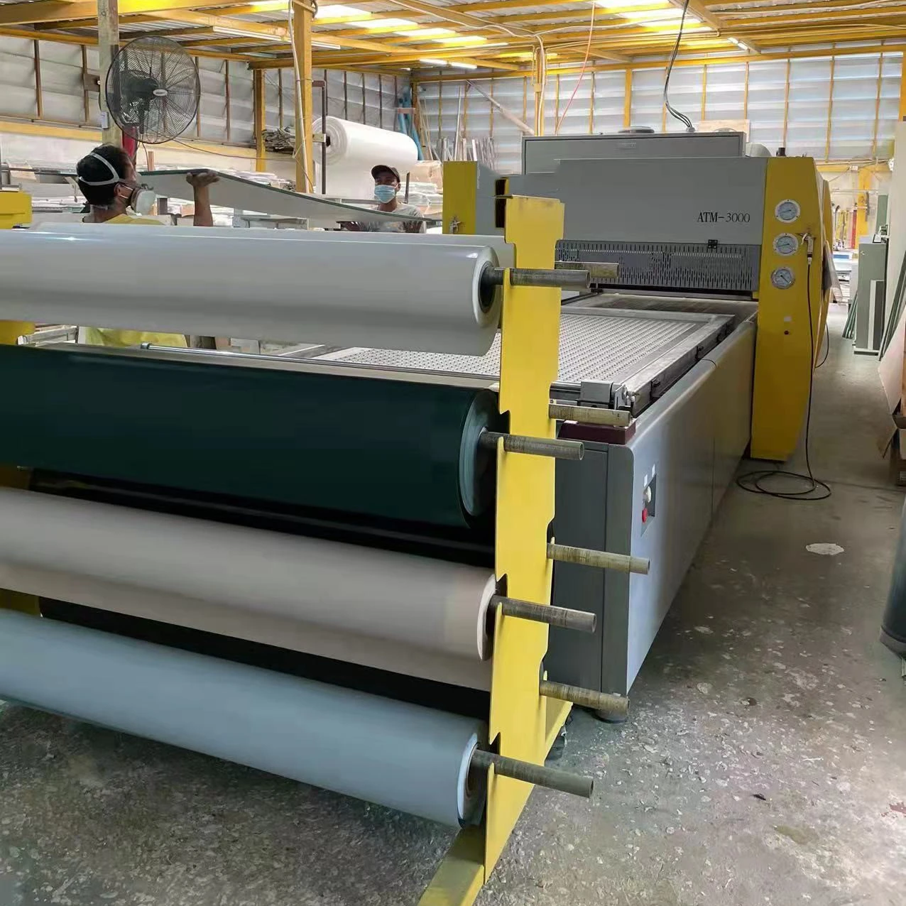 

Other Woodworking Machinery Auto Pin Support System Vacuum Membrane Press Machine