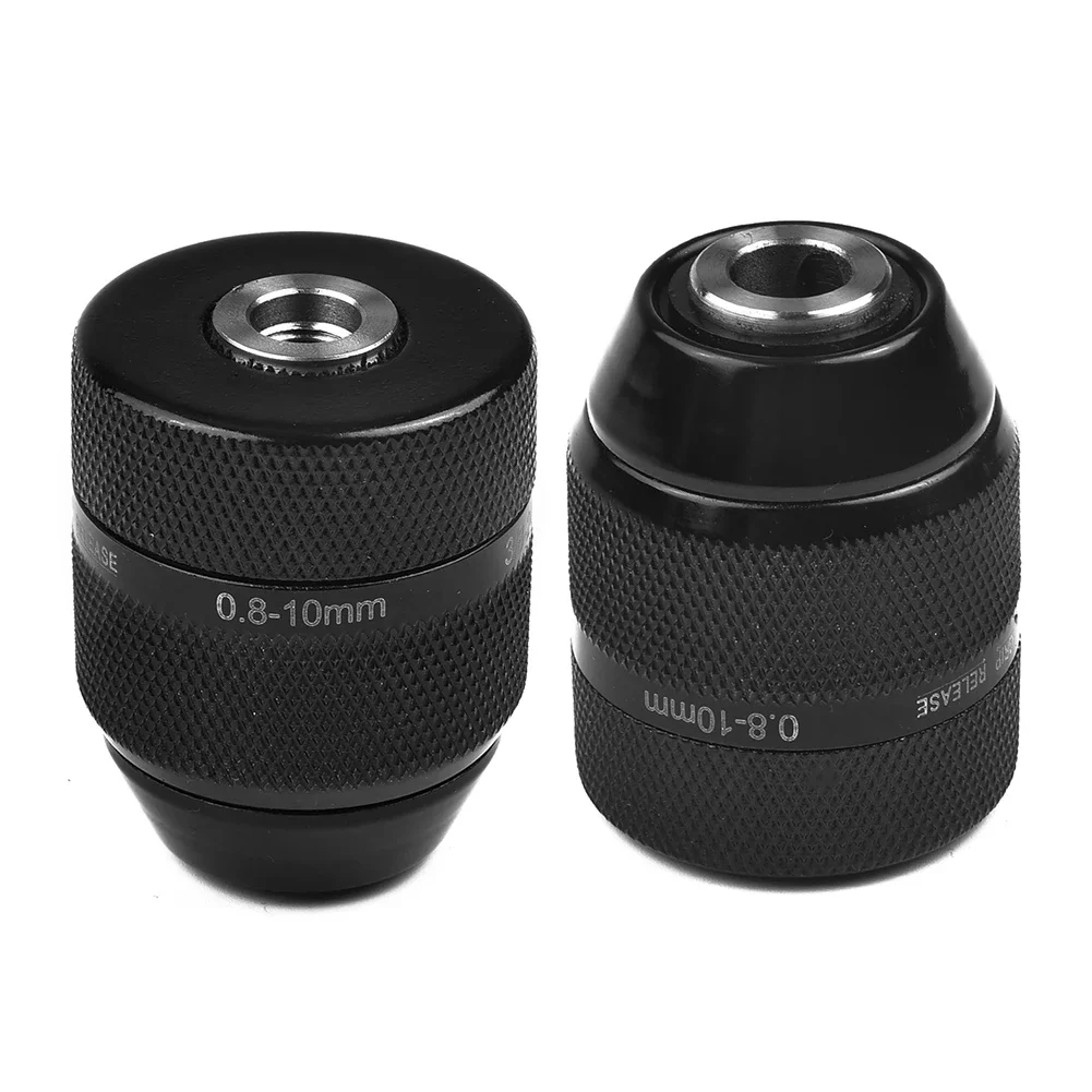3/8-24UNF ด้าย 0.8 มม.-10 มม.Keyless โลหะไฟฟ้าเจาะ Chuck สําหรับมือไฟฟ้าเจาะ Quick Change เจาะ Chucks เครื่องมือ