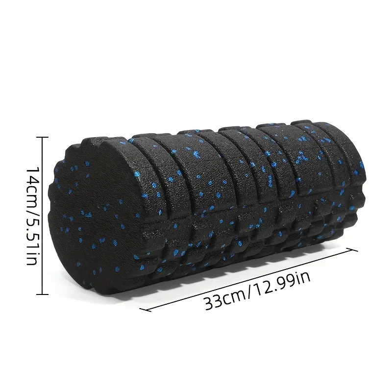 33cm EPP Solid Foam Roller Spiky Massage Yoga Column Floating‑Point Muscle Relax Roller Fitness Workout Gym Exercis Massage Tool