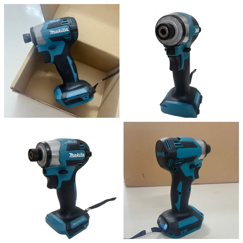 Makita Original DTD173 Бесщеточный ударный шуруповерт 180 Нм Аккумуляторная электрическая дрель-отвертка Электроинструмент для батареи Makita 18 В Makita Original DTD173 Бесщеточный ударный шуруповерт 180 Нм Аккумуляторная электрическая дрель-отвертка Электроинструмент для батареи Makita 18 В
