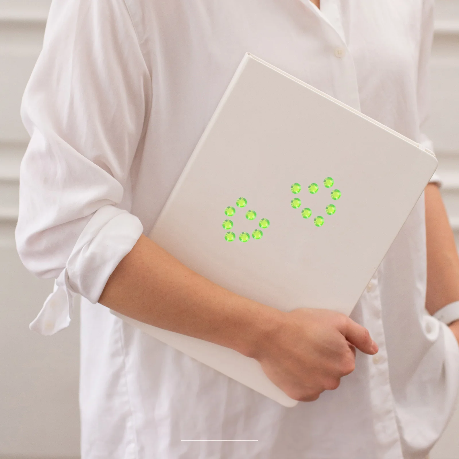 4 أوراق مستديرة الراين ملصقات ثلاثية الأبعاد تألق مسمار الفن الأحجار الكريمة للوجه الجسم ديكور الاكريليك Diy بها بنفسك سكرابوكينغ الحرفية لاصق