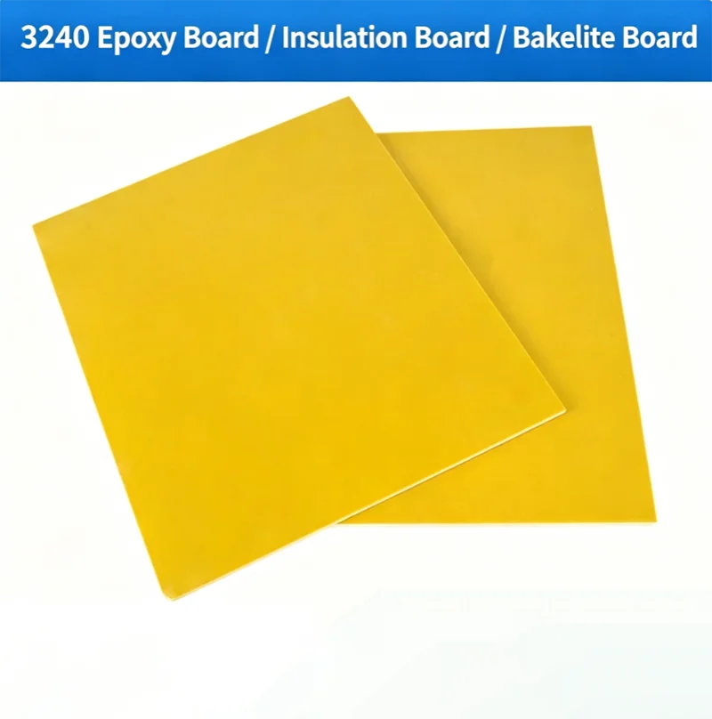 3240 Circuit Insulation Board 100*100MM 100*200MM 200*200MM High Temperature Resistant Fiberglass Insulation Sheet Epoxy Plate