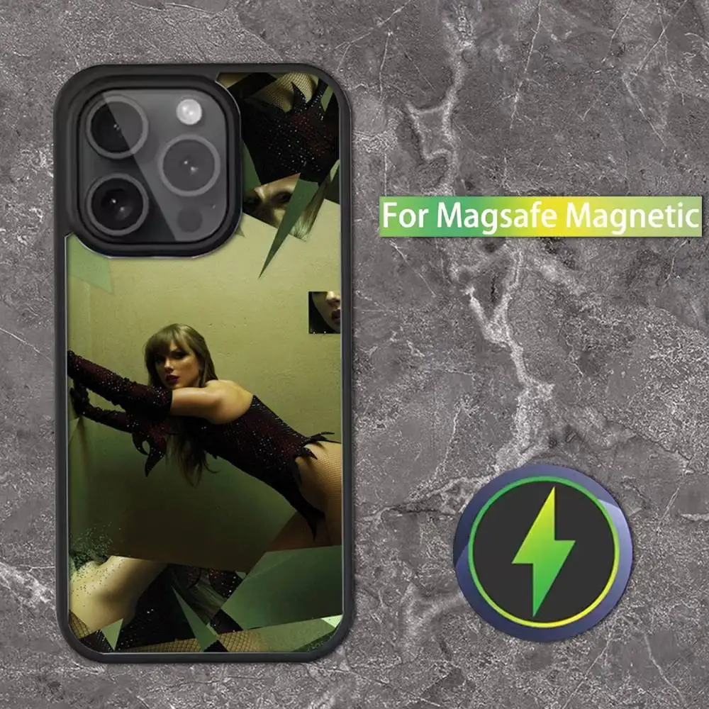 حافظة هاتف L-Life of a S-ShowgirlS لهاتف iPhone 17,16,15,14,13,12,11,Pro,Max,Plus,Mini,SE4,E شحن لاسلكي مغناطيسي Magsafe