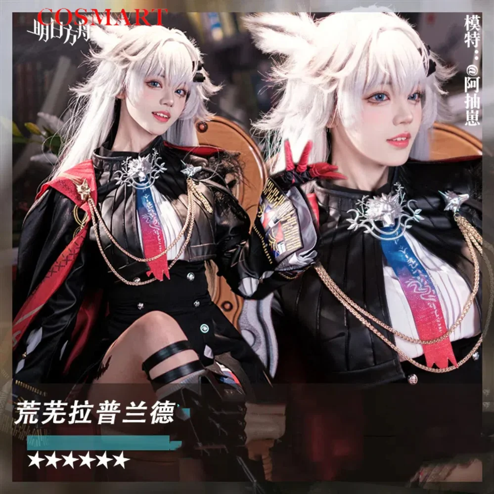 COSMART Arknights Lappland Women Cosplay Costume Cos Game Anime Party Uniform Hallowen Play Role Clothes Clothing