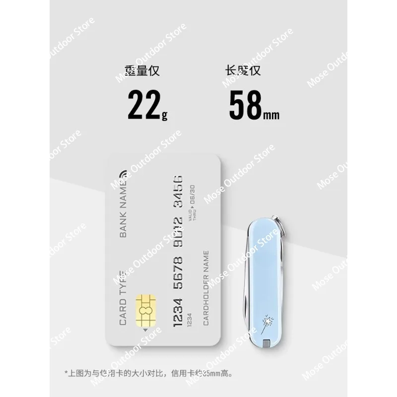 

Swiss Army Knife Mini Model Fashionable Angel Demon Colorful Adorable Multifunctional Folding Knife Birthday Gift