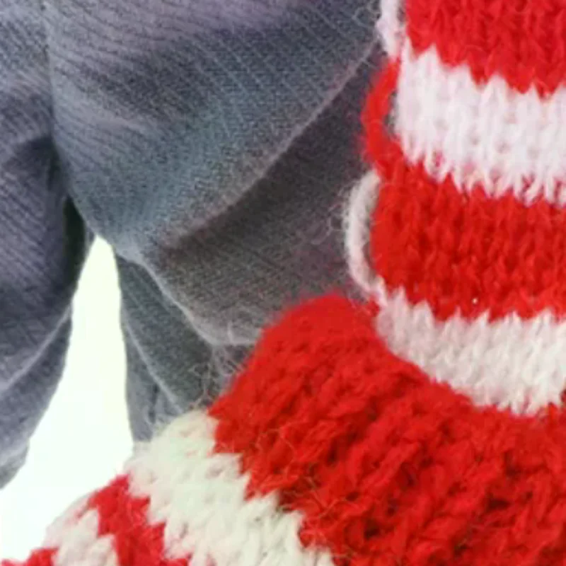 1/12 دمية اليدوية وشاح الحياكة الصغيرة قفازات دمية عيد الميلاد الديكور دمى الملابس واللباس الملحقات #1