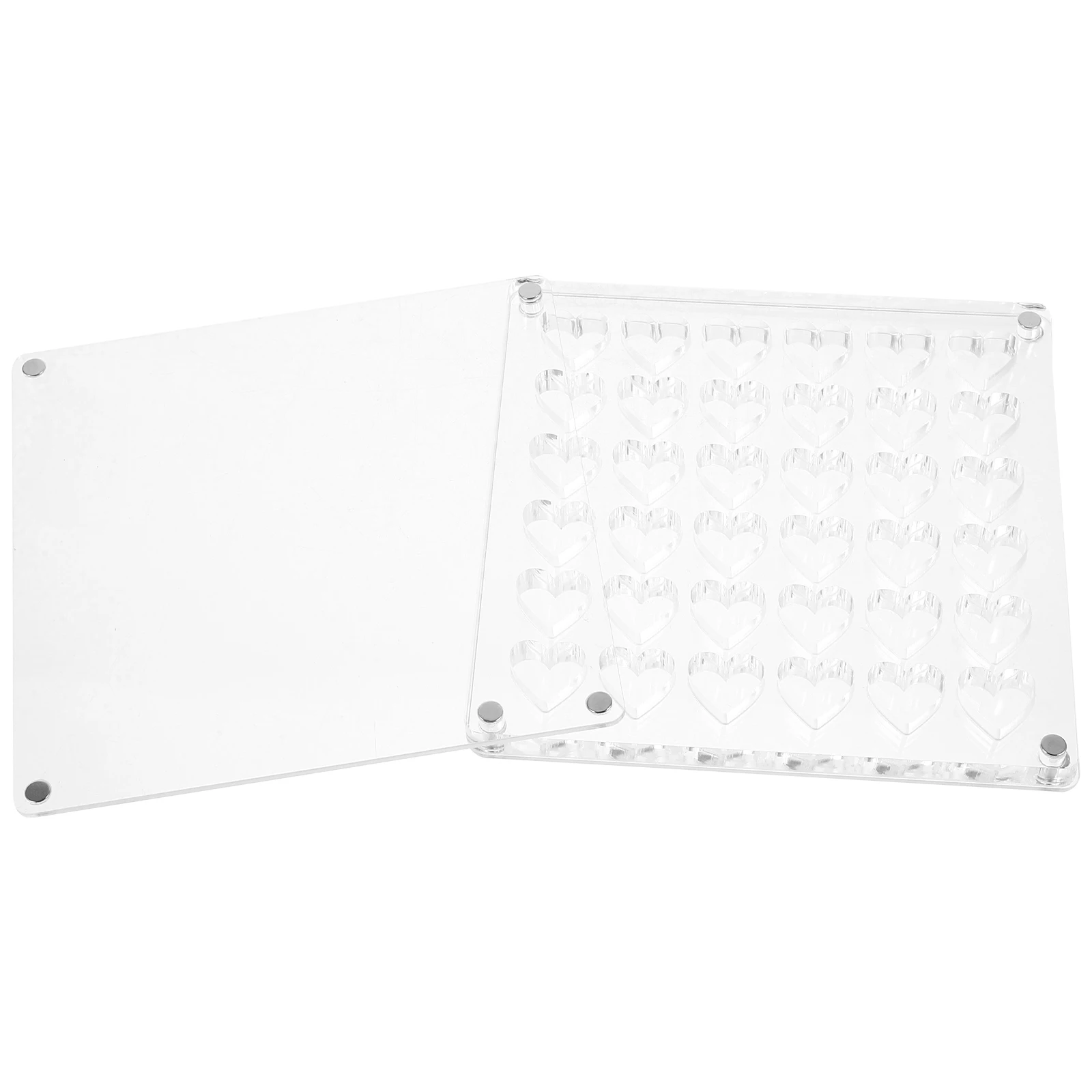 

Seashell Display 36 Cells Acrylic Shell Storage Container Mini Specimen Case Clear Seashell Display Frame Trinket Organizer