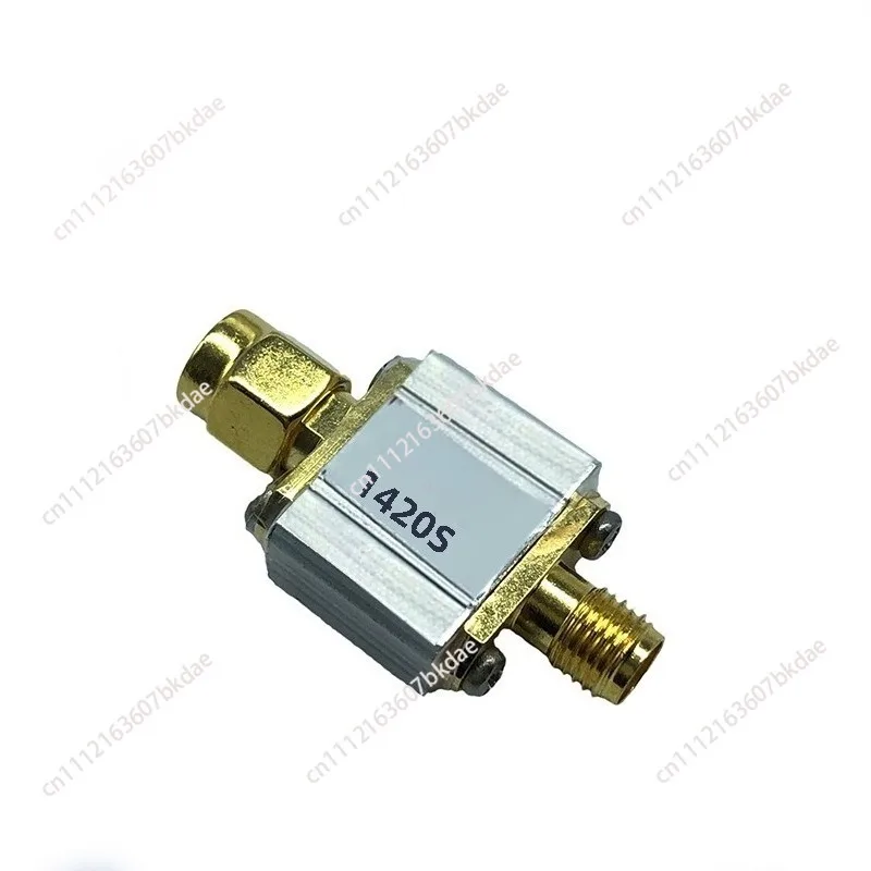1420MHz Radio Astronomy Dedicated SAW Bandpass Filter 80MHz Bandwidth SMA Interface