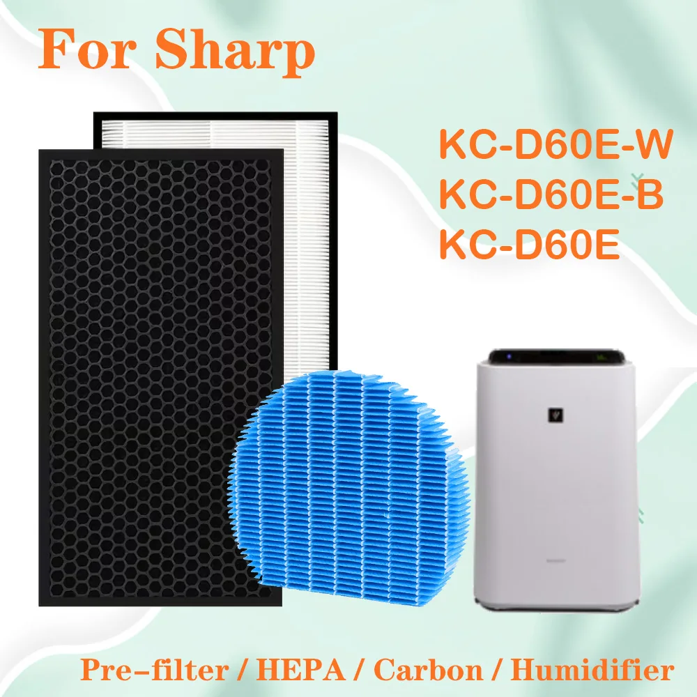 

Для очистителя воздуха Sharp KC-D60E-W KC-D60E-B KC-D60E: HEPA-фильтр для дезодорации FZ-D60HFE, фильтр для увлажнения FZ-D60DFE, фильтр для увлажнения воздуха FZ-A60MFE.