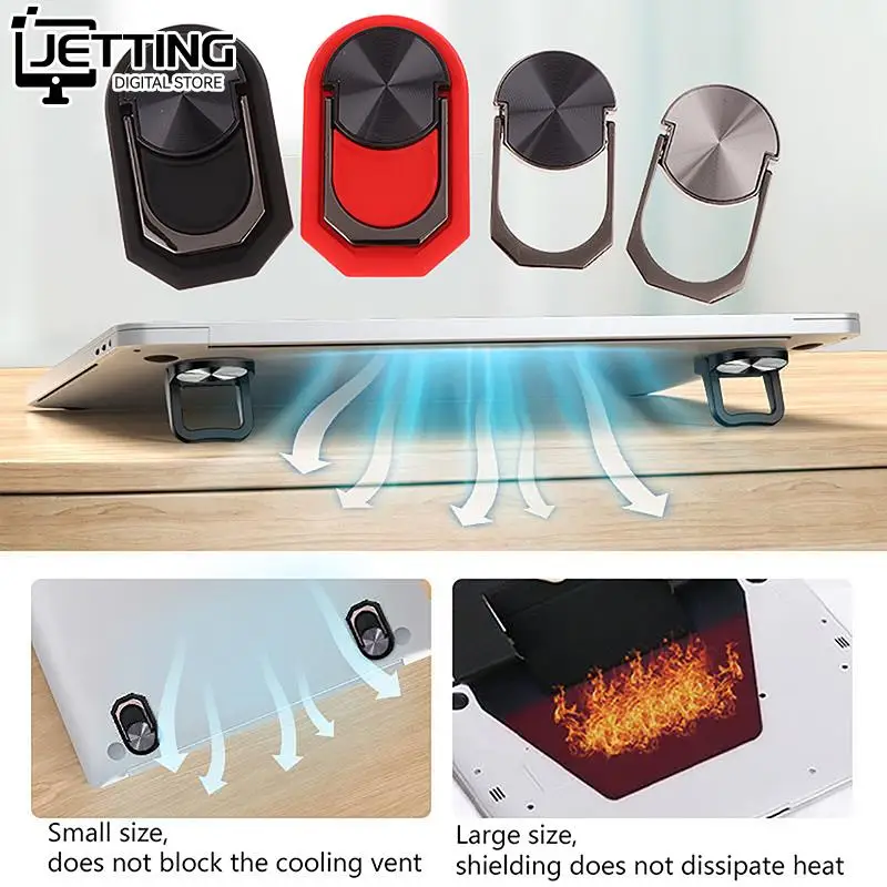 Laptop Stand For Computer Keyboard Holder Mini Portable Legs Laptop Stands For Macbook/Huawei/Xiaomi Notebook Aluminum Support