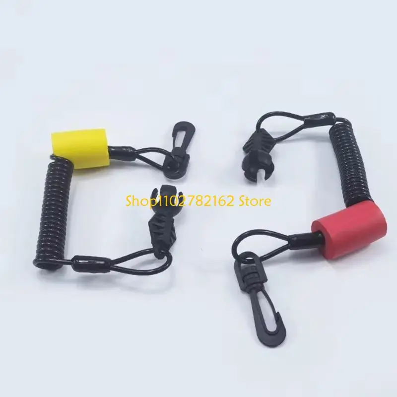 547B Safety Lanyard Clip High Strength Plastic Safety Lanyard Multifunction Lanyard Clip Upgrades for Boats RXT