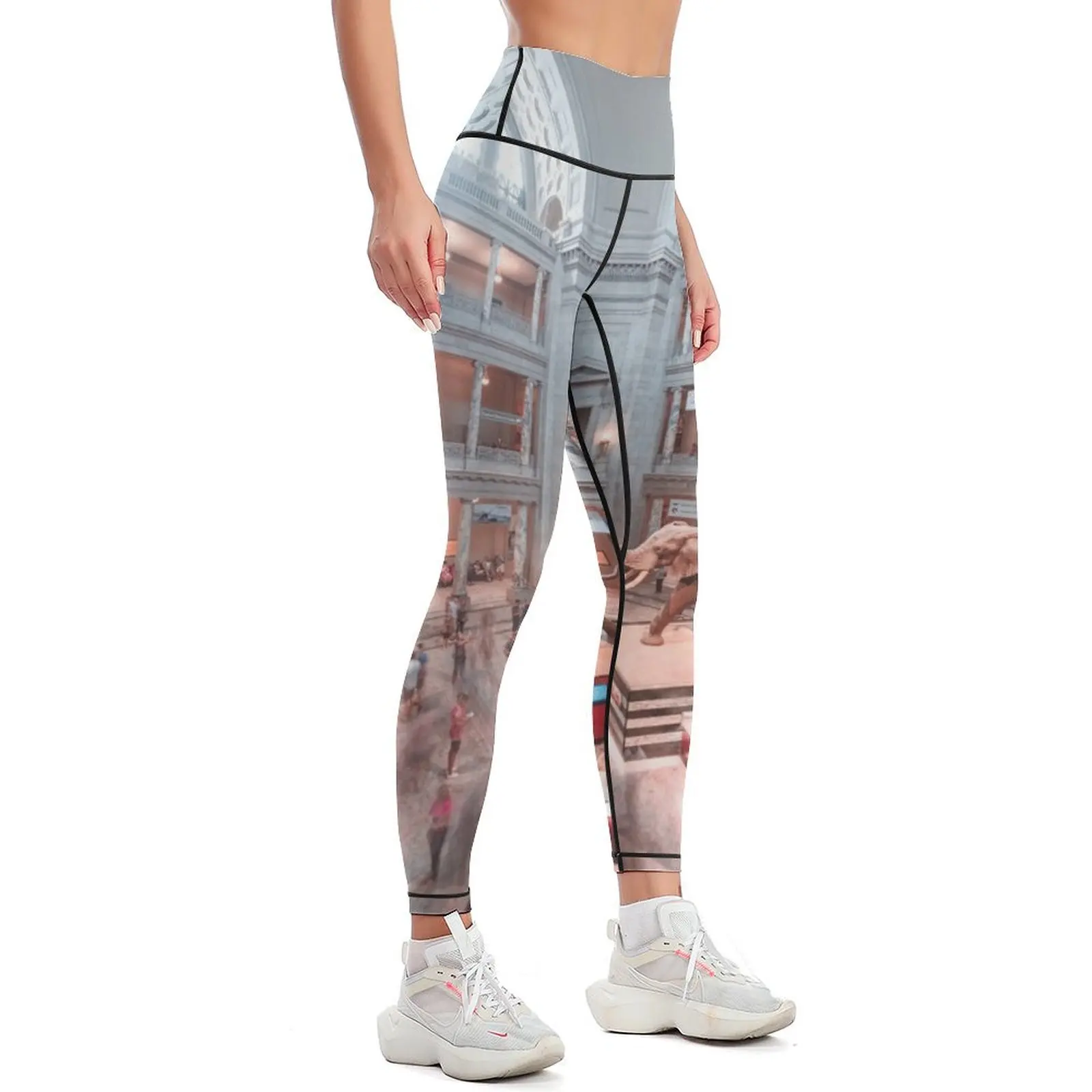 Smithsonian Natural History Museum Leggings Women's gym jogging pants gym womans Fitness's gym clothes Womens Leggings