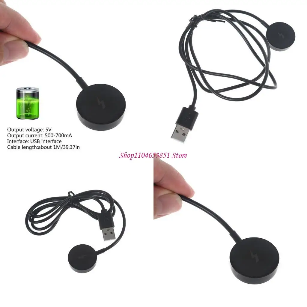 

Magnetic Charger for Fo-ssil Q Gen 1 2 3 Power Adapter Charging Base Stand Dock Station Cradle USB Cable