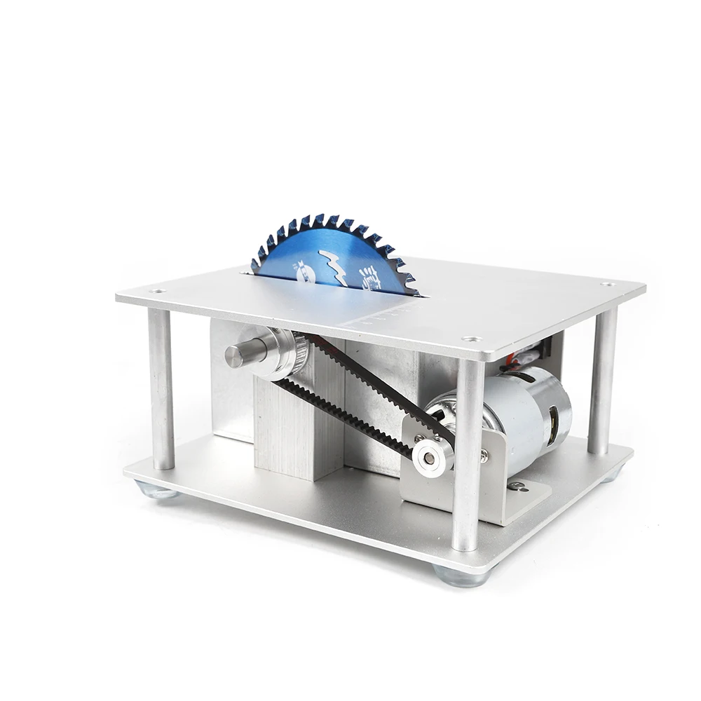 Mini Precision Table Bench Saw, Saw Blade, DIY Carpintaria, corte, Home Machine