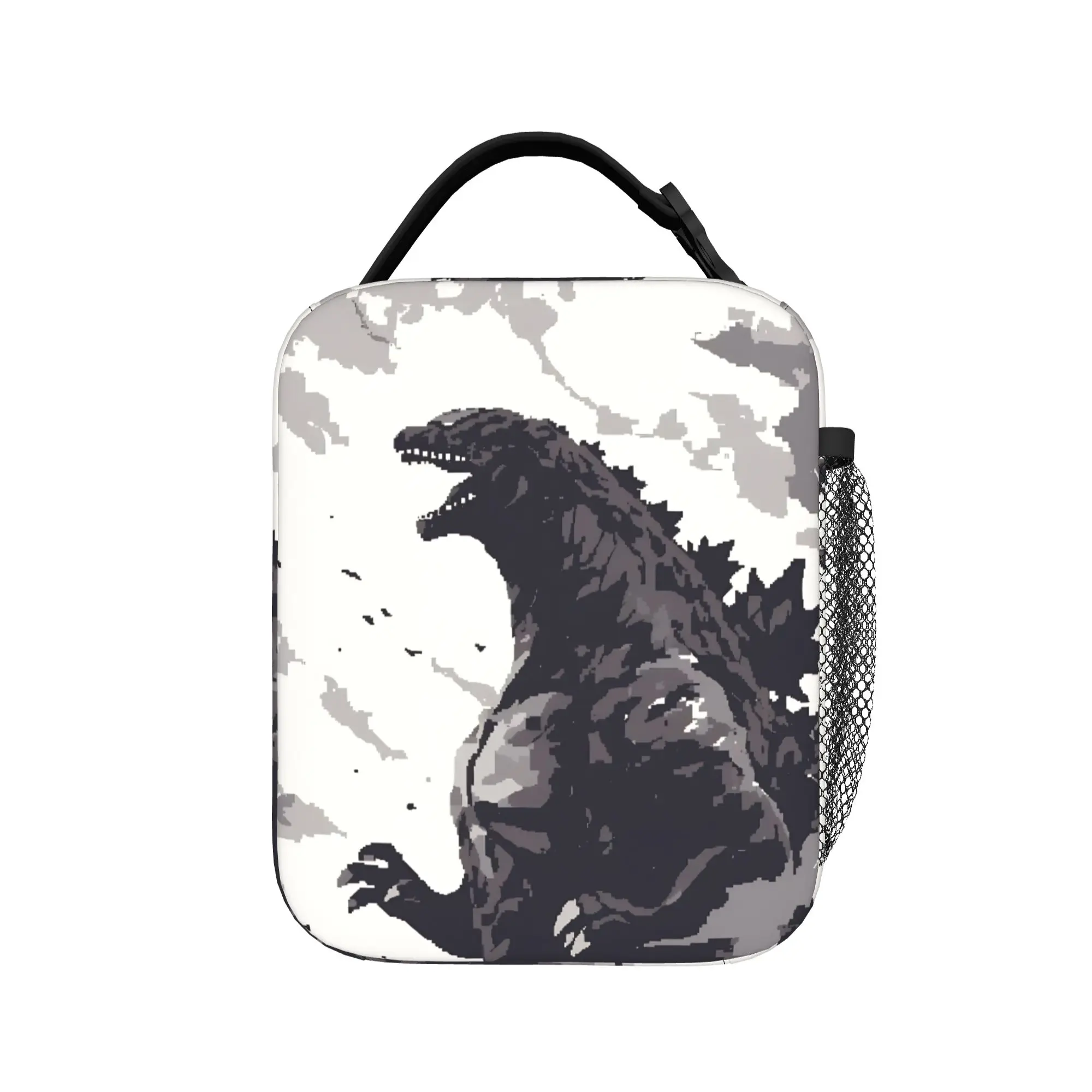 Monster G-Godzillas Thermal Insulated Lunch Bags for Office  Portable Food Bag Cooler Thermal Food Box