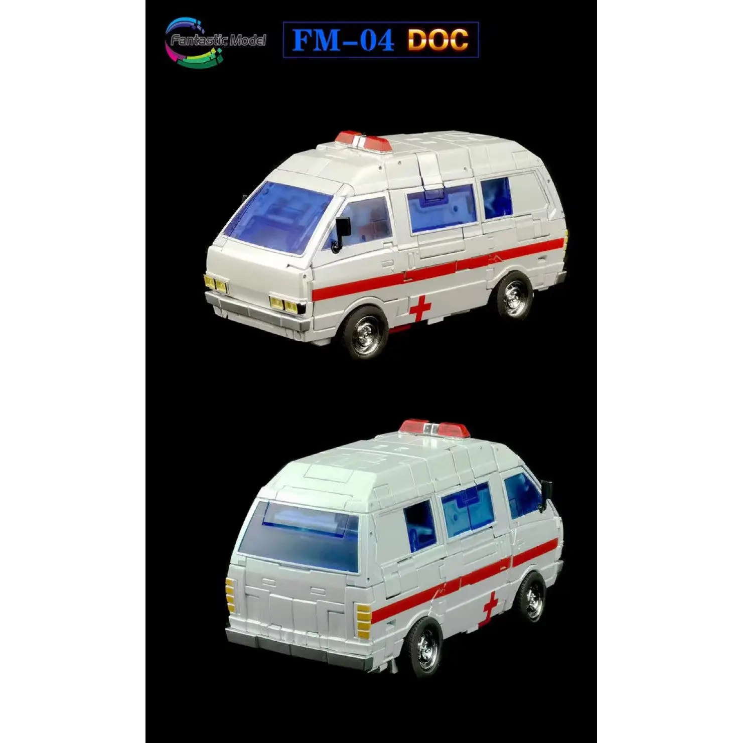 FansToys – jouets transformés, Ambulance FT FM-04 FM04 MP, échelle, Collection de figurines d'action, cadeau, en Stock