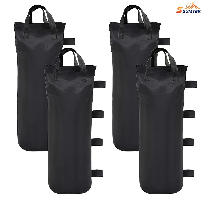 

Heavy Duty Canopy Weight Bags - Windproof,Portable,Secure Straps for Outdoor Sunshades, Pop-Up Tents & Gathering Canopies