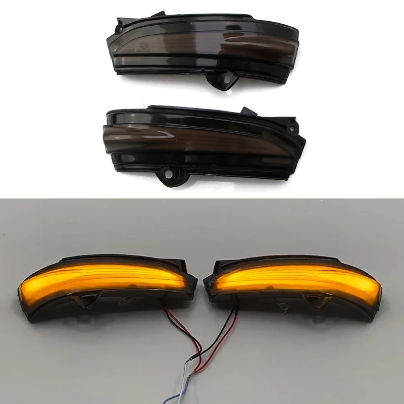 

LED Dynamic Side Wing Rearview Mirror Marker Turn Light Sequential Lamp for 13-2021